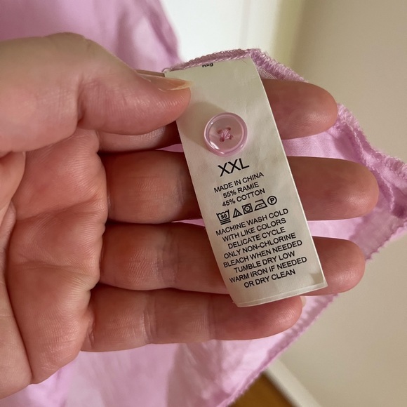 Kate Spade Soft Pink Ruffle Top - Picture 6 of 6